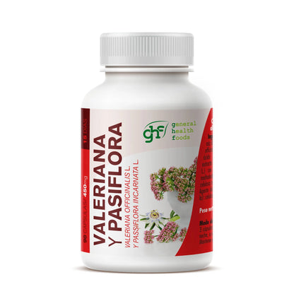 Ghf Valerian + Passionflower 90 Capsules