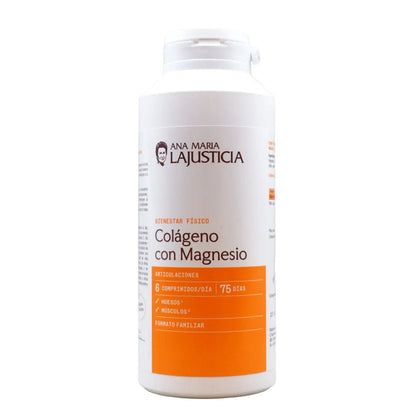 Ana María Lajusticia Colágeno + Magnesio 450 comprimidos FORMATO FAMILIAR