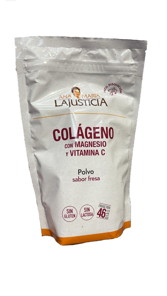 ANA MARÍA LAJUSTICIA Collagene + Magnesio + Vit. C Gusto Fragola 350g