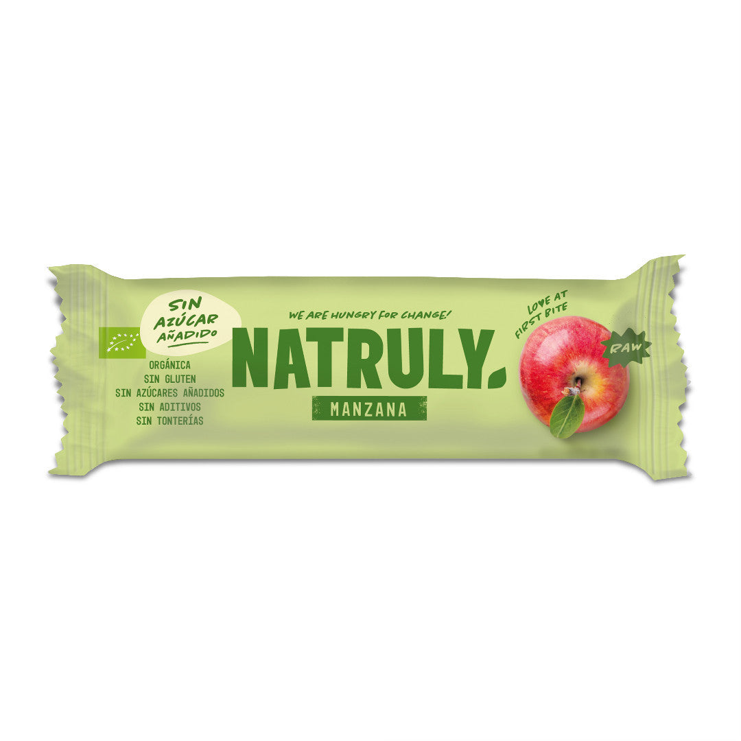 Natruly Barrita Raw de Manzana BIO 40g