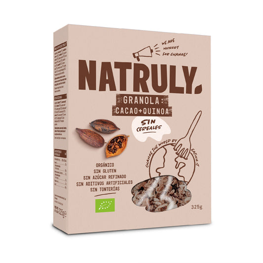 Natruly Granola de Cacao y Quinoa BIO 325g