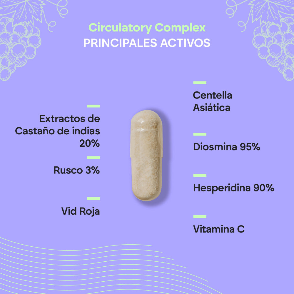 Nutralie Circulatory Complex Diosmina + Hesperidina 60 Cápsulas