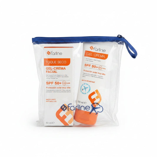 Farline Pack Viaggio Solare Gel-Crema Corpo 100ml + Viso 50ml