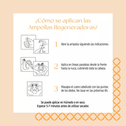 NUGGELA & SULÉ Ampollas Regeneradoras Capilares 8 ampollas