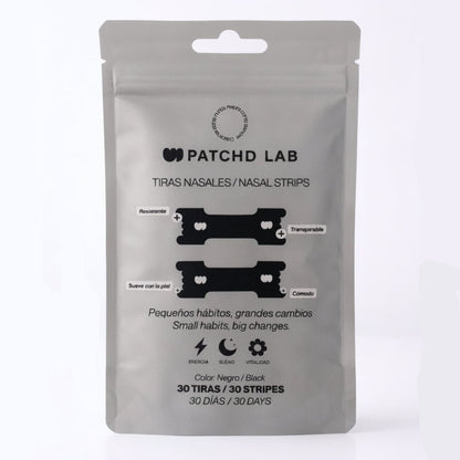 Patchd Lab Tiras Nasales Black 15 tiras