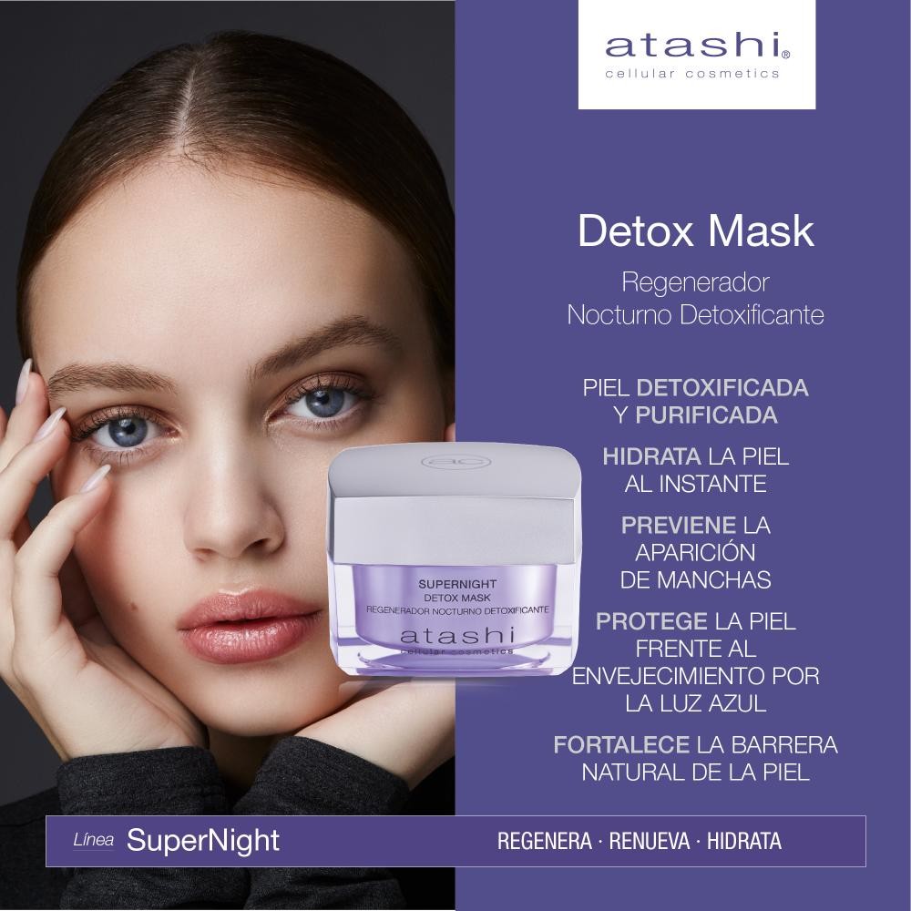 ATASHI Supernight Mascarilla Detox Purificante 50 ml-3