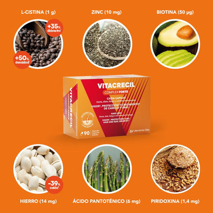 Viñas Laboratories VITACRECIL Complex Forte 90 gélules