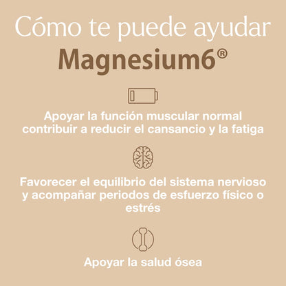 VITAE Magnesium6 20 Comprimidos