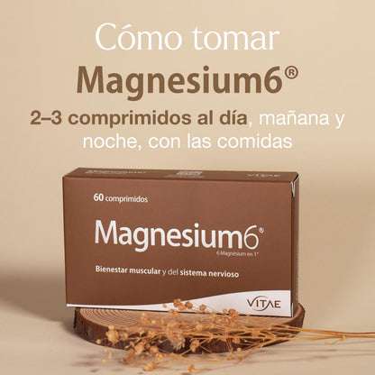 VITAE Magnesium6 20 Comprimidos