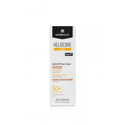 HELIOCARE 360º Ölfreies Gel LSF 50+ Farbe Bronze 50ml