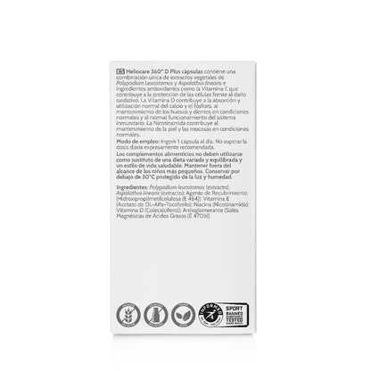 HELIOCARE 360º D Plus 30 Cápsulas