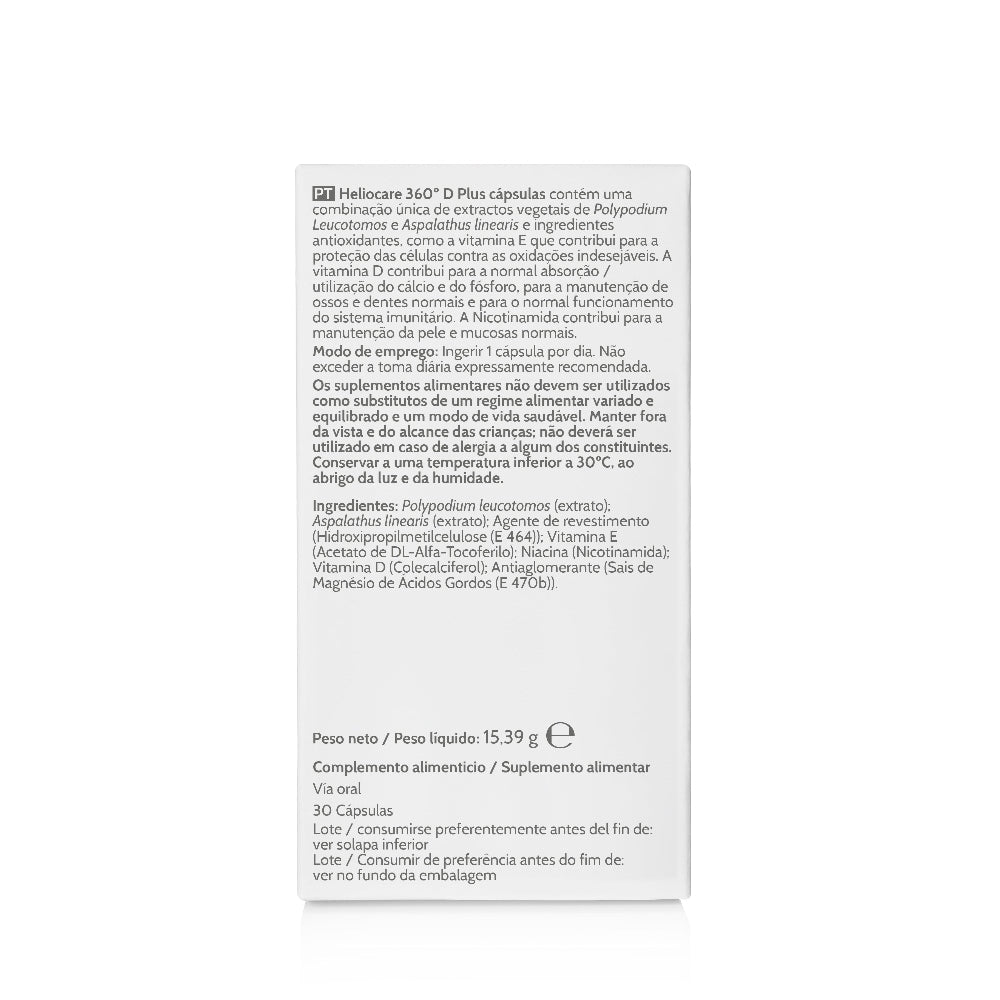 HELIOCARE 360º D Plus 30 Cápsulas