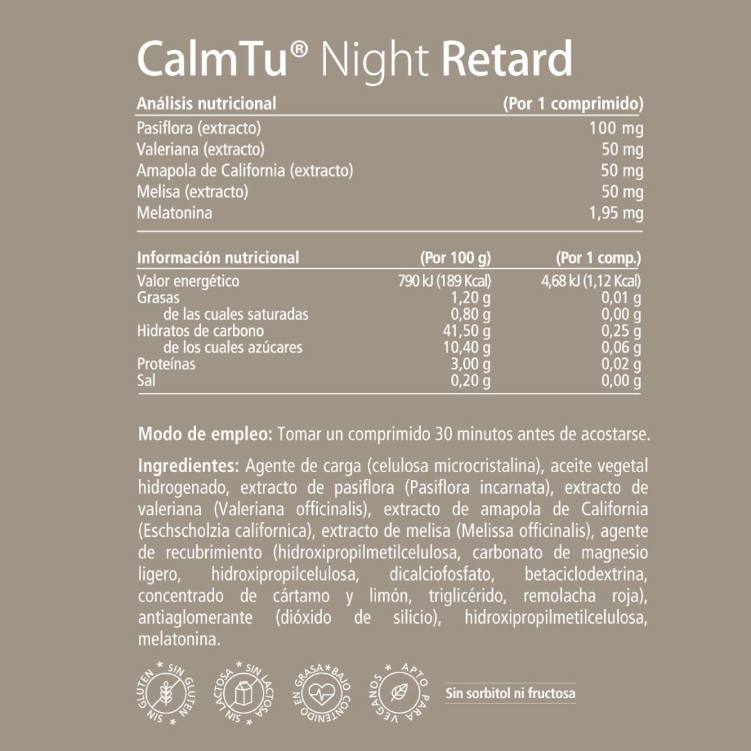 VITAE CalmTu Nuit Retard 30 Comprimés