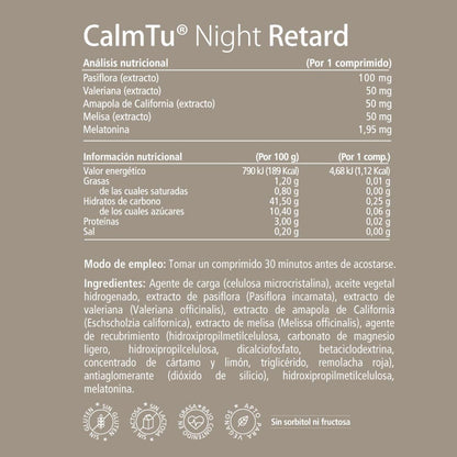 VITAE CalmTu Nuit Retard 30 Comprimés