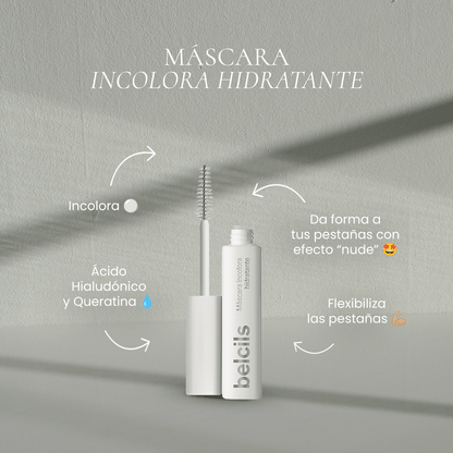 Belcils Farblose Feuchtigkeits-Mascara 7ml