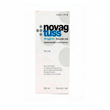 Novag Tuss 10 mg/5 ml Solución Oral 1 Frasco 200 ml