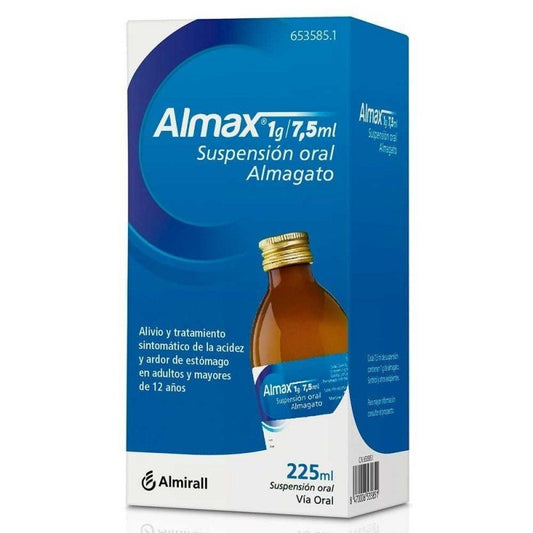 Almax 1 g/7,5 ml Suspensión Oral 1 Frasco 225 ml