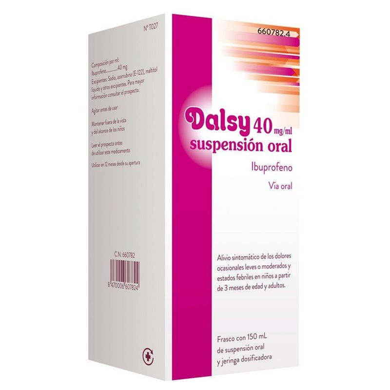 Dalsy 40 mg/ml Suspension Oral 1 Frasco 100 ml - 2