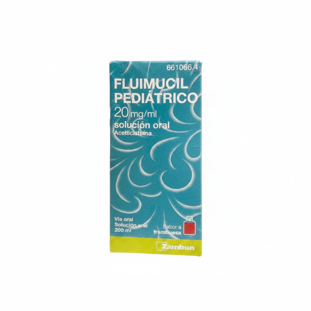 Fluimucil Pediatrico 20 mg/ml Solución Oral 1 Frasco 200 ml