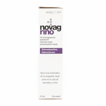 Novag Rino 35 microgramos/pulsación Nebulizador Nasal 1 Frasco 15 ml - 2