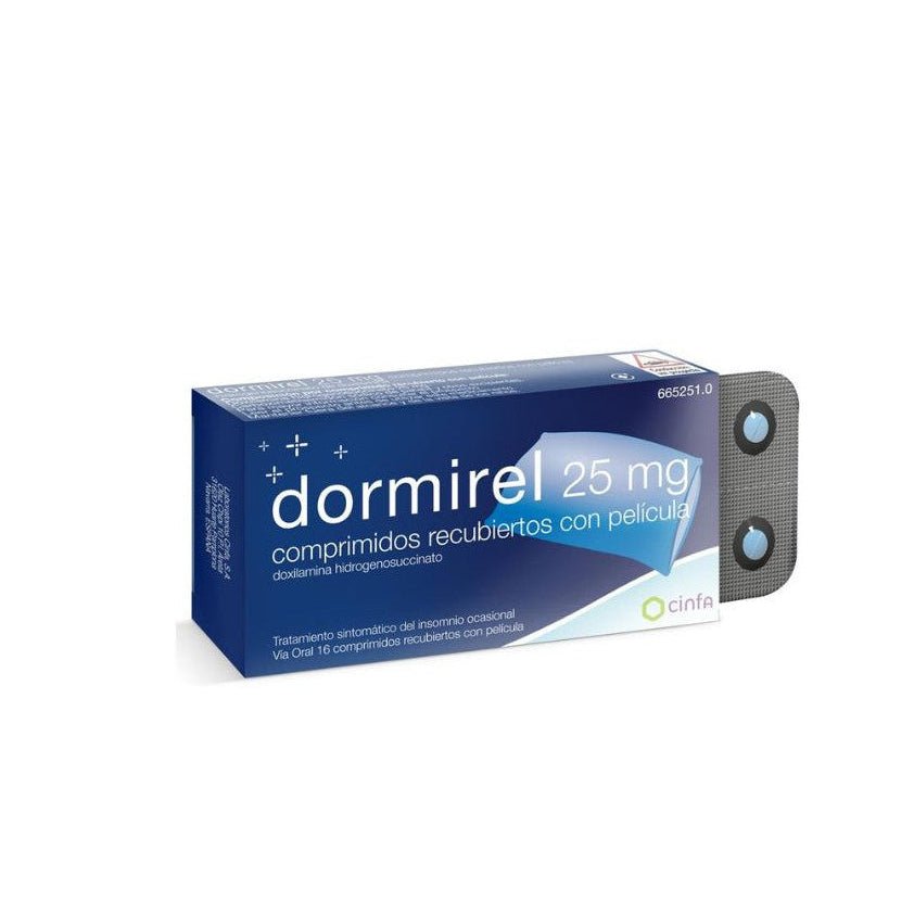 Dormirel 25mg 16 comprimidos