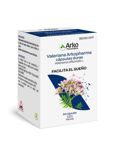 Valeriana Arkopharma 350 mg 84 cápsulas