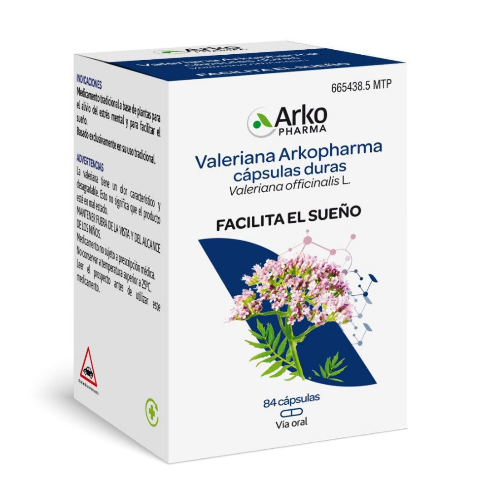 Valeriana Arkopharma 350 mg 84 Cápsulas