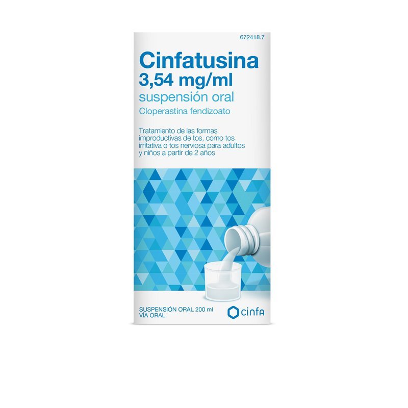 Cinfatusina 3,54 mg/ml Suspensión Oral 1 Frasco 200 ml