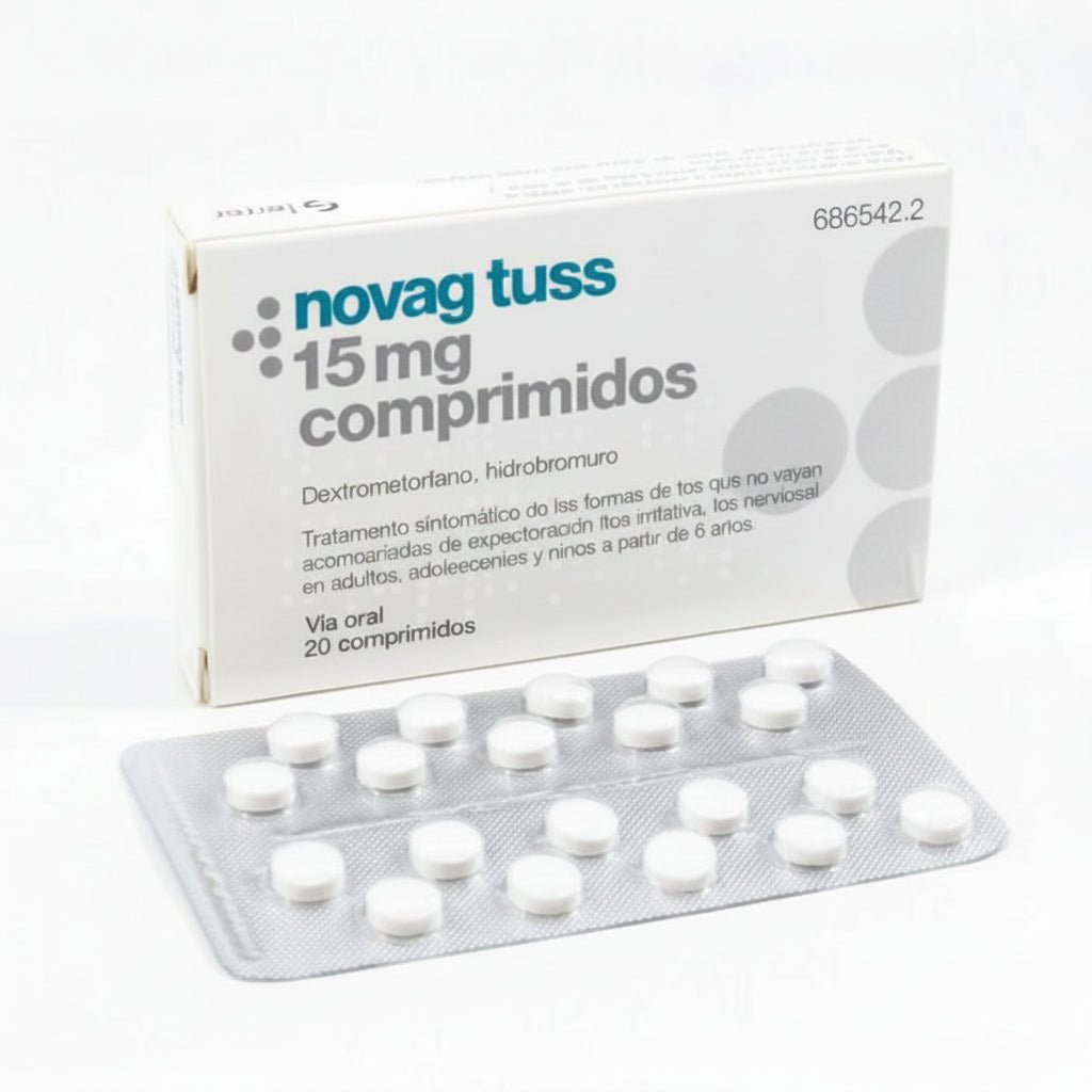 Novag Tuss 15 mg 20 Comprimidos