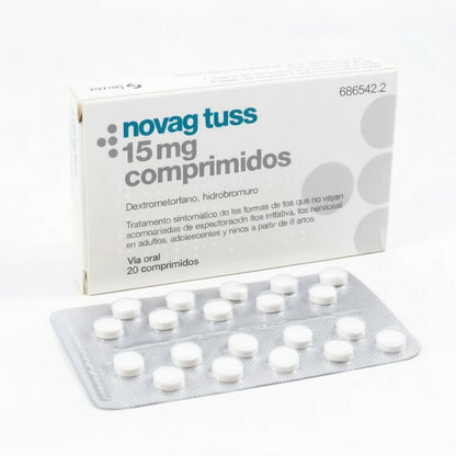 Novag Tuss 15 mg 20 Comprimidos