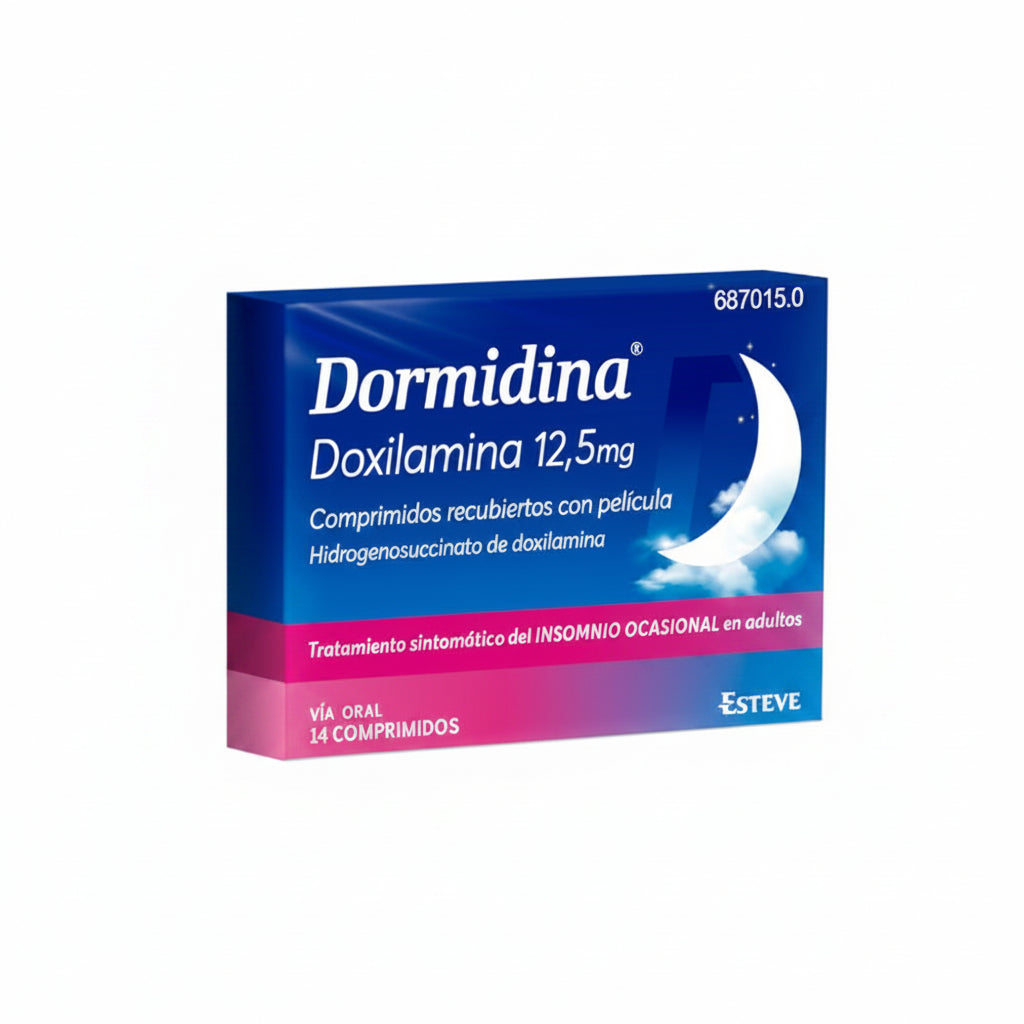 Dormidina 12,5 mg 14 Comprimidos Recubiertos - 2