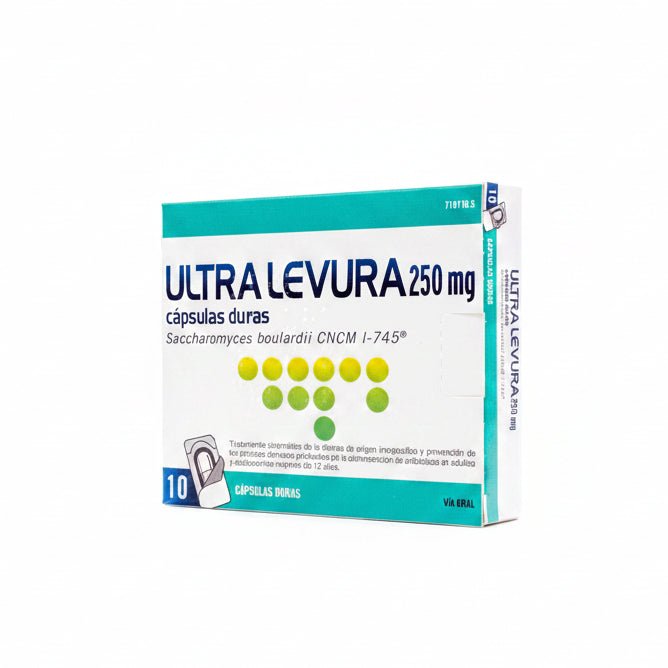 Ultra-Levura 250 mg 10 Cápsulas (Blister)