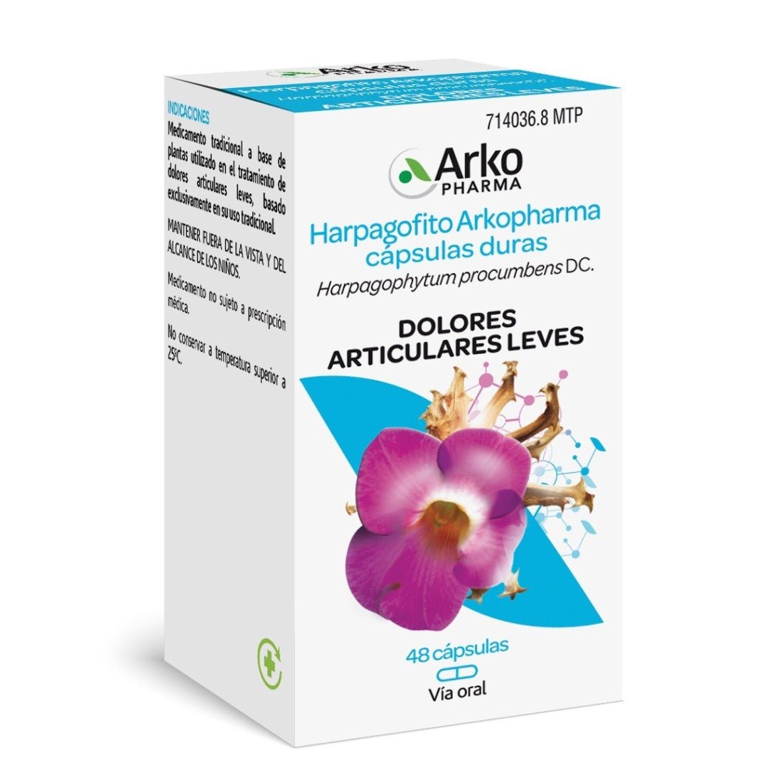 Harpagofito Arkopharma 435 mg 48 Cápsulas