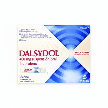 Dalsydol 400 mg 12 Sobres Suspension Oral 10 ml - 2