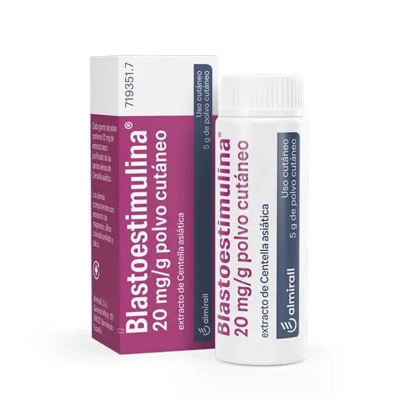 Blastoestimulina 20 mg/g Polvo Cutáneo 1 Frasco 5 g
