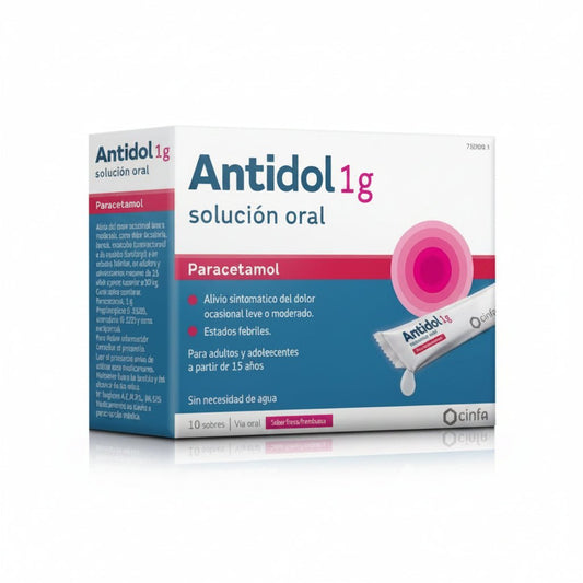 Antidol 1g Solución Oral 10 Sobres - 2