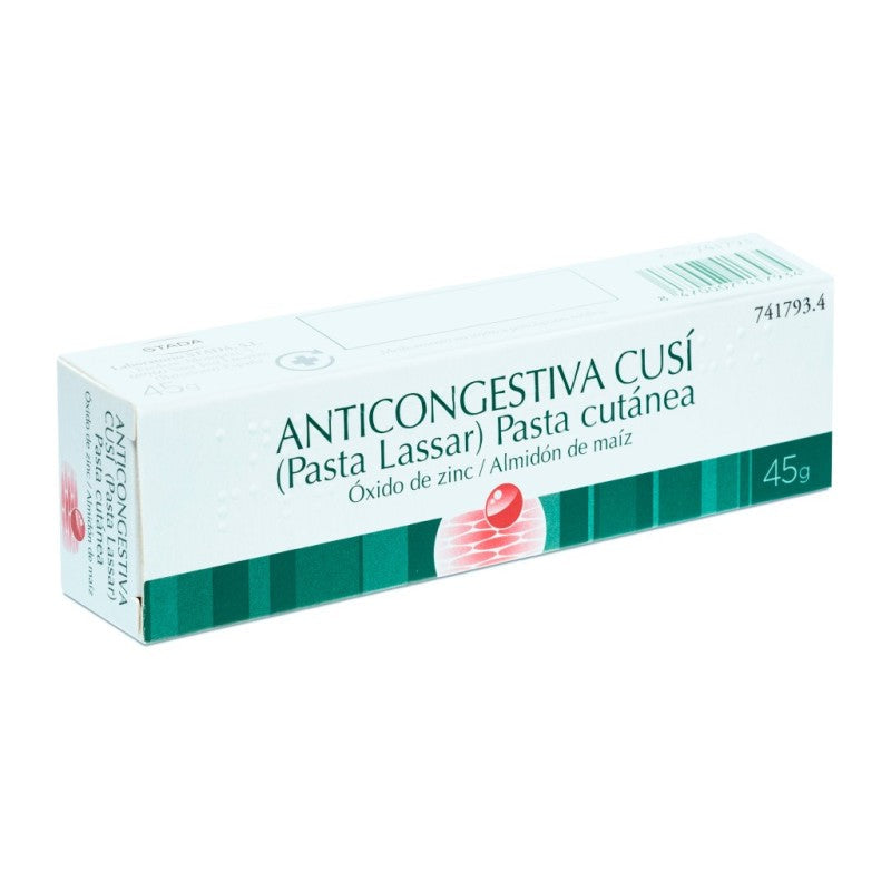 Anticongestiva Cusi Pasta Tópica 1 Tubo 45 g - 2