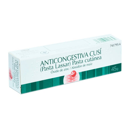 Anticongestiva Cusi Pasta Tópica 1 Tubo 45 g - 2