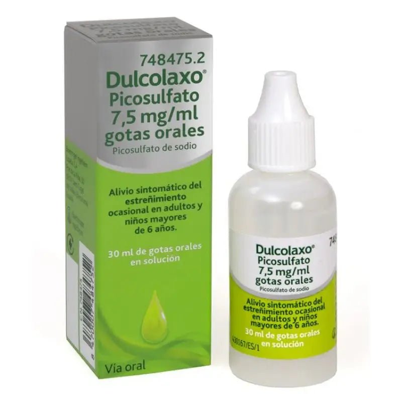 Dulcolax Picosulfato 7,5 mg/ml Gotas Orales en Solución 1 Frasco 30 ml