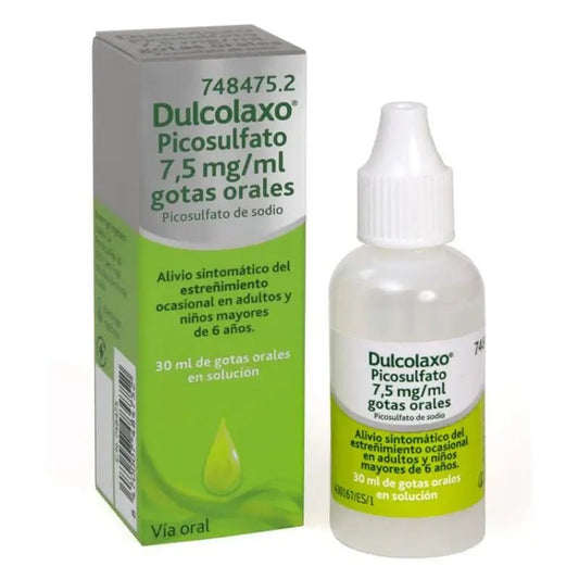 Dulcolax Picosulfato 7,5 mg/ml Gotas Orales en Solución 1 Frasco 30 ml