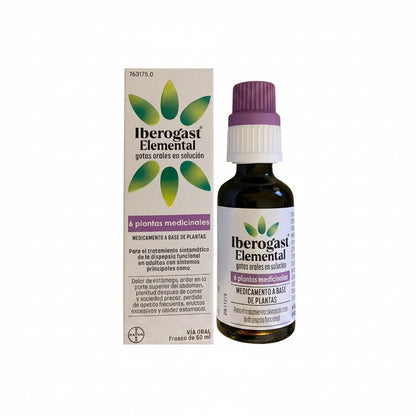 Iberogast Elemental Gotas Orales en Solución 1 Frasco 50 ml