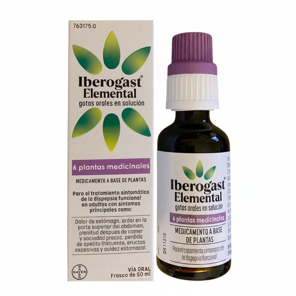 Iberogast Elemental Gotas Orales en Solución 1 Frasco 50 ml