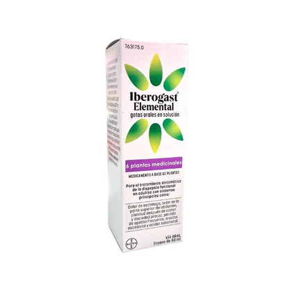 Iberogast Elemental Gotas Orales en Solución 1 Frasco 50 ml - 2