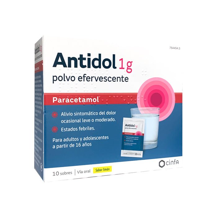 Antidol 1g Polvo Esfervescente 10 Sobres - 2