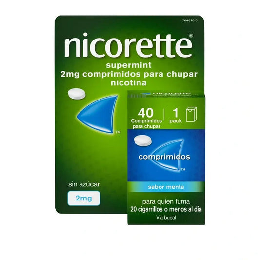 Nicorette Supermint Efg 2 mg 40 Comprimidos Para Chupar - 2