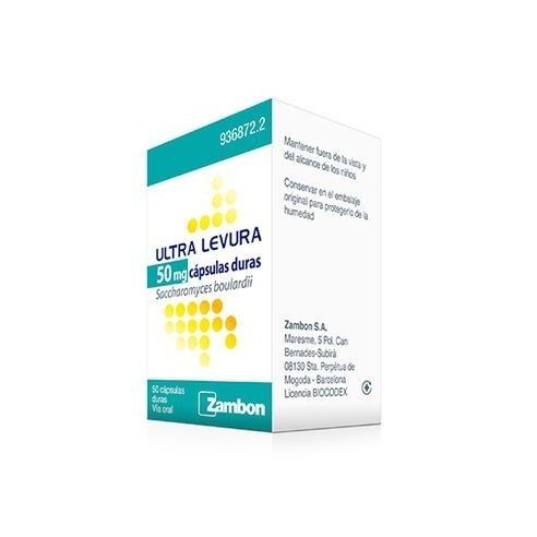 Ultra-Levura 50 mg 20 Cápsulas