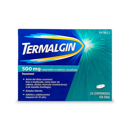 Termalgin 500 mg 24 Comprimidos Recubiertos - 2