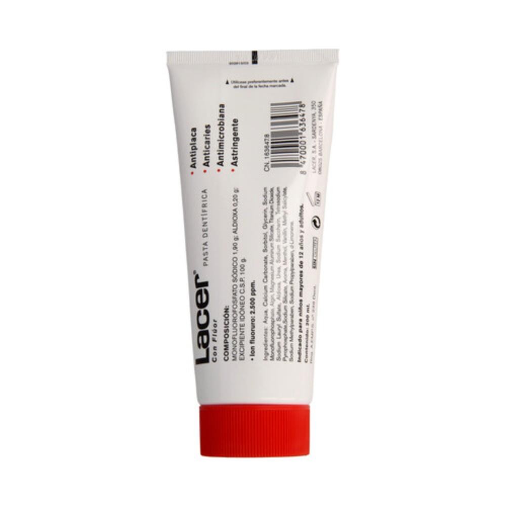 LACER Pasta de Dientes con Flúor Anticaries 200ml-2