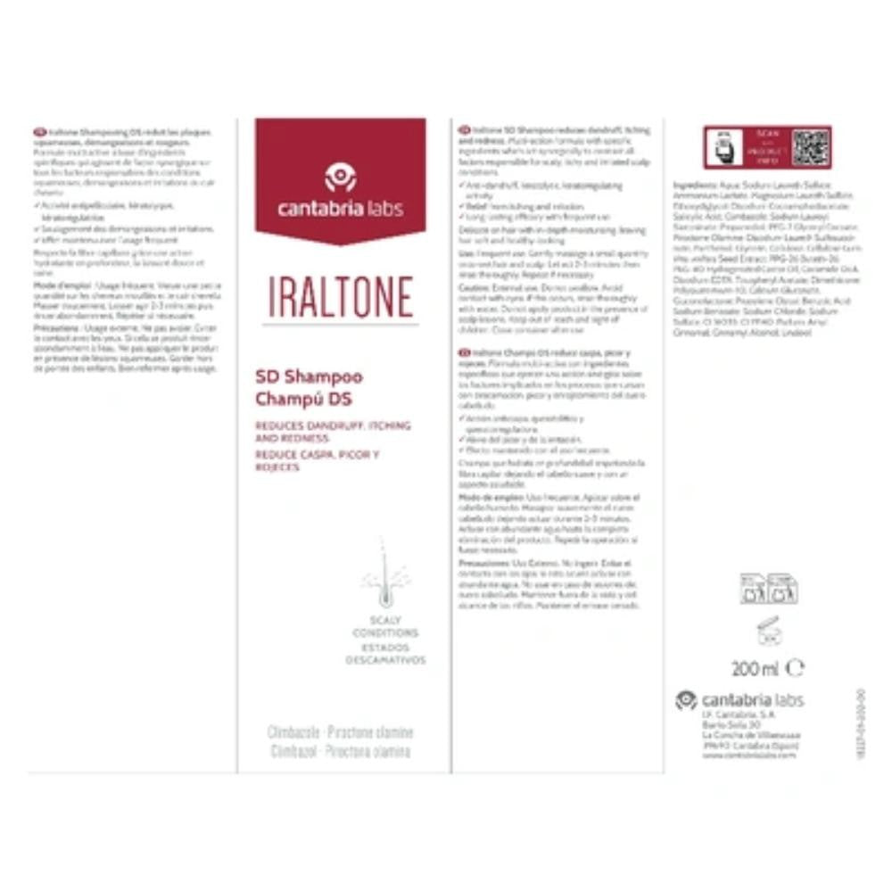 IRALTONE Champú DS 200ml-2