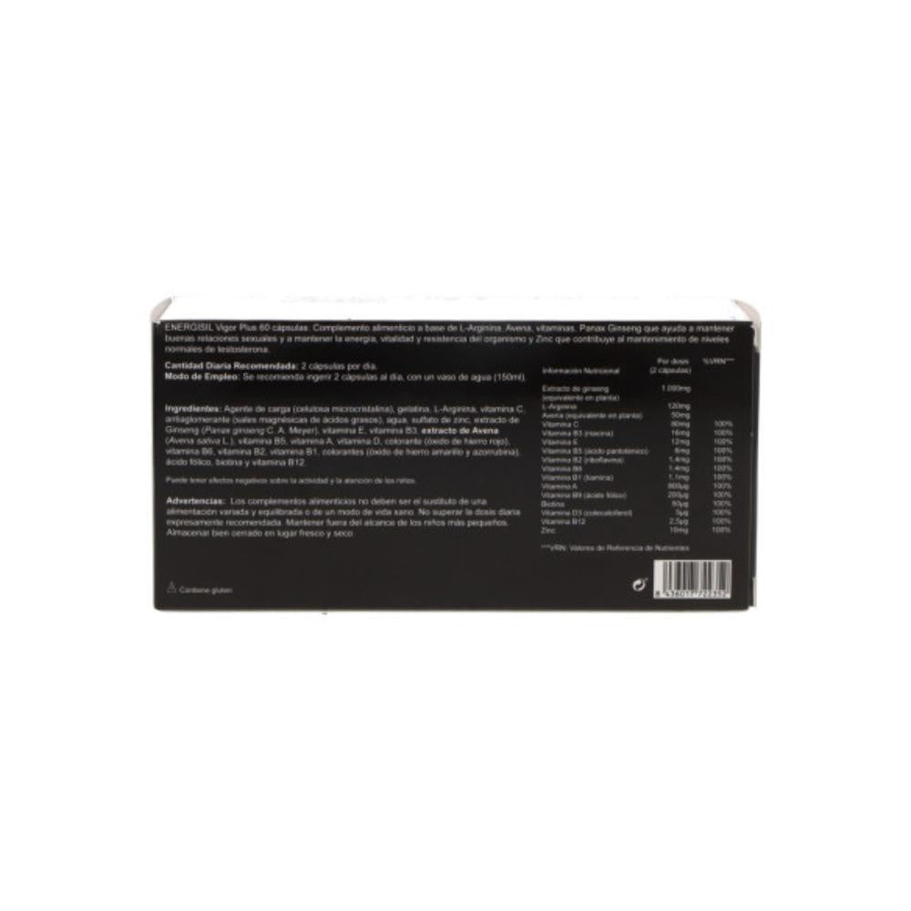 Energisil Vigor Plus 60 Cápsulas-2